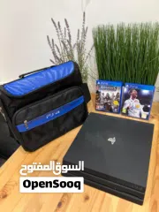  2 بليستيشن4 Pro شبه جديدة مع الشنطة والسماعة لاتفوتها!