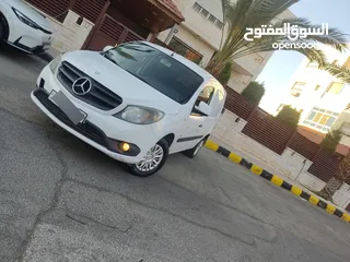  3 مرسيدس فان موديل 2014 صنف CiTan 112 وارد الوكالة غرغور للبيع بسعر مغري جدا