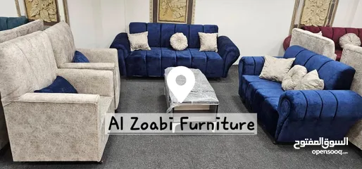  13 اطقم الكنب ثلاثيه ومجوزه ومفردتين