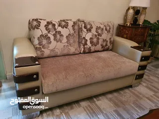  2 طقم كورنر مع طقم طاولات وسط