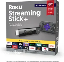  1 Roku Streaming Stick+  HD/4K/HDR Streaming Device