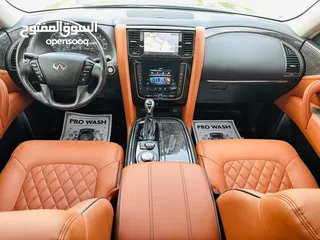  13 للبيع إنفينيتي QX80 2020 نظيفة جدا و بسعـر منافس