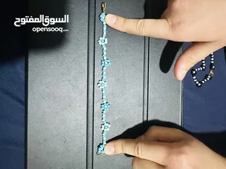  5 أساور خرز من عند رزان