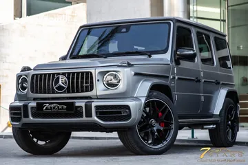  1 Mercedes G63 2021 Amg Night Package   السيارة وارد الشركة و قطعت مسافة 62,000 كيلو متر فقط