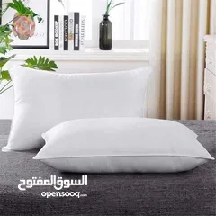  10 مخدات هولفن الطبيه صحية تماماً وعديمة الرائحة وغير مسببة للحساسية الوجه الخارجي مصنوع من البوليست