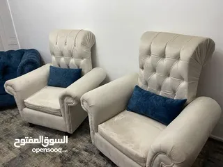  2 طقم كنب 7 مقاعد /جلوس/ضيوف