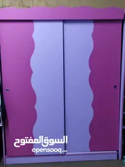  7 غرفة نوم بنات مع مكتب وطاولة وسط بسعر مغري جداااا