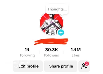  1 30K+ TIKTOK ACCOUNT