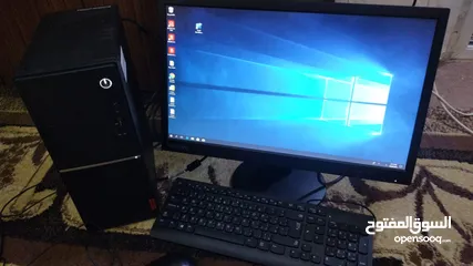  2 Lenovo PC مكتبي