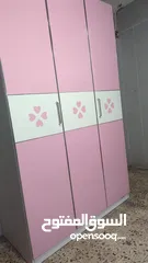  1 خزانة بناتي 3 درفات