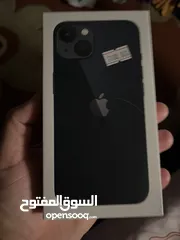  2 أيفون 13 عادي  مساحة 128 جيجا اسود ميد نايت .... Iphone 13 midnight esim 128 gb