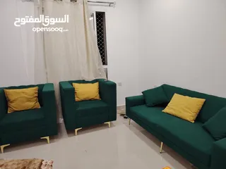  1 طقم جلوس للبيع استعمال 3 شهور