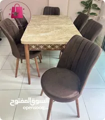  21 طاولات سفرة مع 6 مقاعد