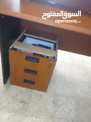  2 مكتب خشب مضغوط مرتب