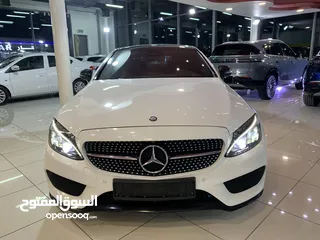  22 مرسيدس C300 Coupe  موديل 2017 خليجي فل اوبشن بحاله ممتازه