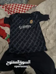  4 Real madrid jersey with shorts