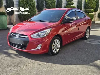  1 اكسنت 2016 اتمات 1.4 بالكرتووونة  حرررق عالكاااش فقط ترخيص 15