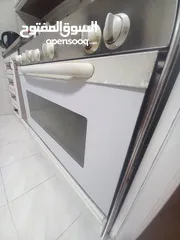  9 فرن غاز تكنو بحاله جيده شغال تماما
