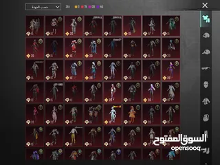  10 حساب ببجي عالميه للبيع