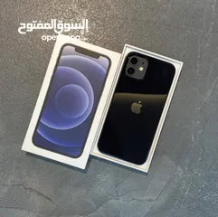  1 Iphone 12-128gb used battery 90-94%/مستعمل بحالة الوكالة ومكفوووول