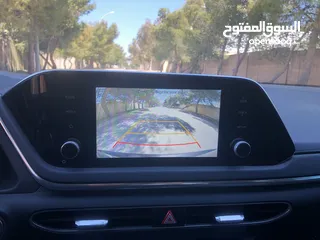  21 هيونداي سوناتا هايبرد 2020 فحص كامل ممشى قليل بحالة الوكالة للبيع بسعر مغري