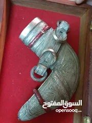  14 خنجر جوهر دمشقي اصلي منقوش بالذهب الخالص