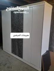  4 خزائن ملابس كفاله 5سنوات طابق واحد مع إمكانية تغير الون والمقاس