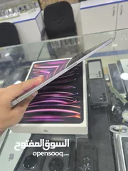  5 iPad pro 12.9 6th generation inch m2 مع خط بسعر مميز جدا