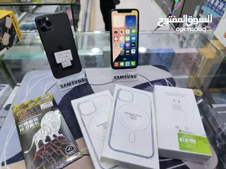 18 تفاح وصل iphone 11 pro جيجا 256 مغير فقط شاشة اصلية معه بكج هدية متوفر توصيل