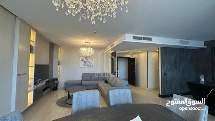  6 في أجمل مناطق عبدون شقة مفروشه للبيع طابق ثامن 133م بسعر مميز / ref 9539
