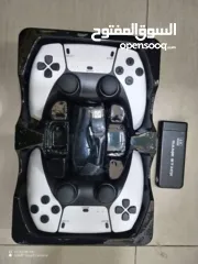  2 أتاري شبيه بلايستيشن 5 الإصدار الأقوى والأحدث جهاز GAME STICK أحدث إصدار شامل العرض يد2