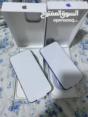  2 لون صحراوي جهاز جديد غير مفعل مع كفاله تبدأ من التفعيلIphone 16 pro max 256  ازرقIphone 16 plus 128
