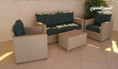  8 تفصيل اغطية و كفرات لاطقم الرتان والمراجيح الايطالي و عش البلبل والاثاث الخارجي من الشتاء والمطر