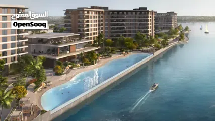  3 شقه غرفه للبيع بجزيره ياس مشروع جاردنيا باي مع تراس مساحه كبيره من اميز مشاريع الجزيره