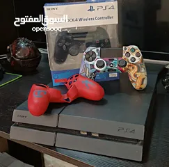  1 بلاستيشن فور مستعمل حرق يا بلاش لحق