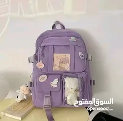  2 حقائب مدرسية ومتوفرة بجميع الألوان