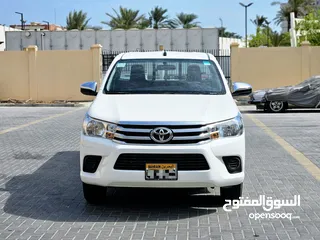  3 TOYOTA HILUX 2021 SINGEL CABIN AGENCY MAINTAINED TOP EXCELLENT CONDITION URGENTLY FOR SALE