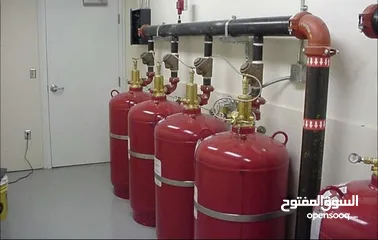  2 تسليم متطلبات دفاع مدني أجهزه اطفاء و انذار الحريق ابواب مقاومه للحريق طفايات الحريق صيانه و توريد