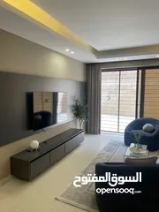  8 شقة مميزة مفروشة عفش جديد وحديث في عبدون للإيجار