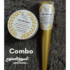  1 Organic Fresh Homemade Henna Cone & Henna Finger Dip Combo Long lasting Stay