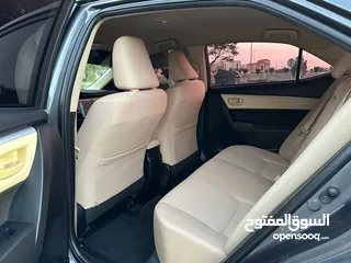  14 تويوتا كورولا 1.6 رمادي 2019 خليجي Toyota Corolla 1.6 Gray 2019 GCC