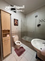  11 شقه دوبلكس ارضي طابقين مفروشه للإيجار بمدخل خاص منفصل عن باقي العماره مع كراج خاص خصوصيه تامه