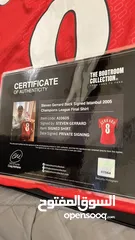  6 Steven gerrard singed 2005 تيشيرت ستيفن جرر توقيعه 2005