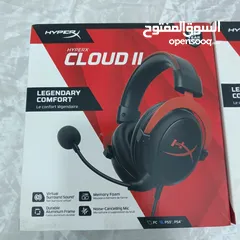  1 سماعة هيدفون 2 Hyper x Cloud