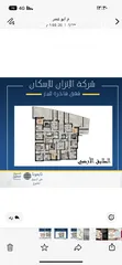  3 شقة ارضية للبيع مع ترس كبير في شفا بدران الكوم قرب سلالة مول