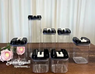  1 حاويات تخزين طعام محكمة الغلق من 7 قطع مادة آمنة لتخزين طعام الأطفال بسهولة. غير سامة