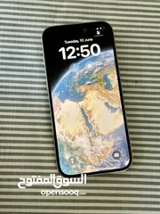  5 iPhone 14 pro silver 128GB used like new