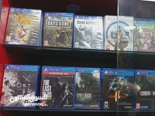  3 سيديات بلايستيشن فور  و فايف PS4 &PS5 CD.S