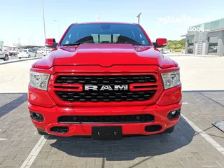  1 Dodge RAM Bighorn - 2022 - Red