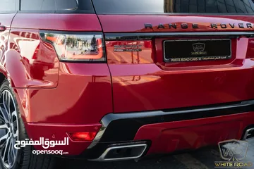  29 Range Rover Sport 2019 P400e Hse Black package